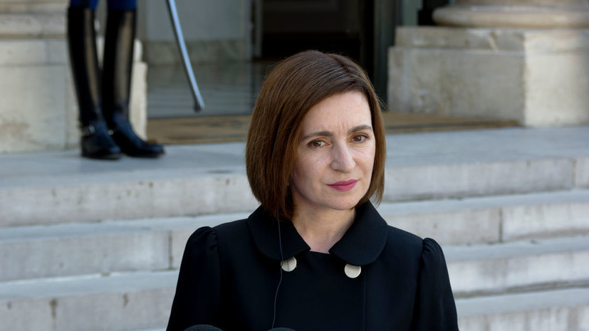 Санду потребовала от депутатов Молдавии поддержать её курс в Евросоюз «без всяких условий»
