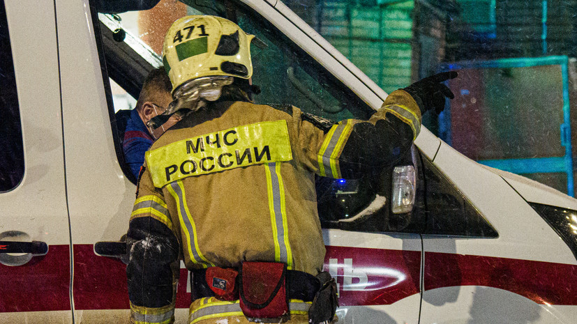 На востоке Москвы произошёл пожар в бывшем магазине