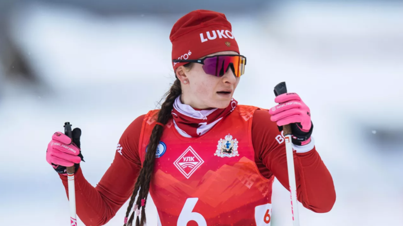 Непряева выиграла скиатлон на чемпионате России