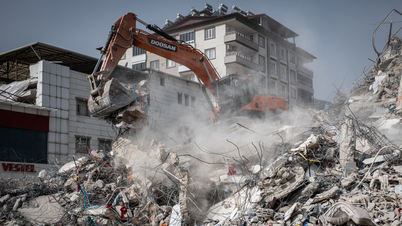 В Турции произошло землетрясение магнитудой 4,5