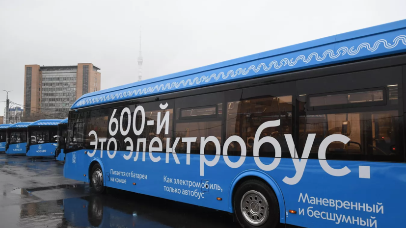 Москва подписала контракт на поставку 1000 электробусов
