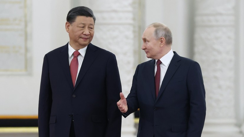 Путин: на переговорах с главой КНР в узком составе прошёл откровенный обмен мнениями