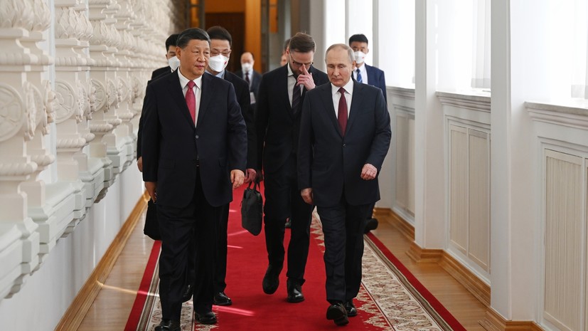 Ушаков: переговоры Путина и Си Цзиньпина заставили Запад нервничать