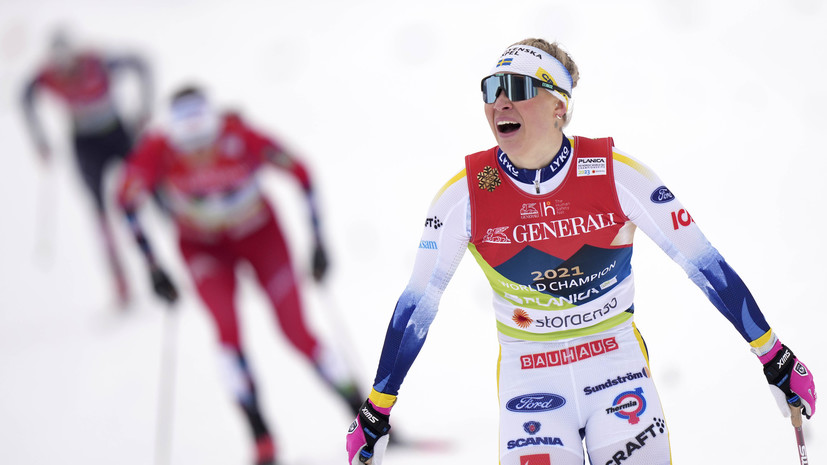 Сундлинг выиграла квалификацию спринта на 14-м этапе Кубка мира в Таллине