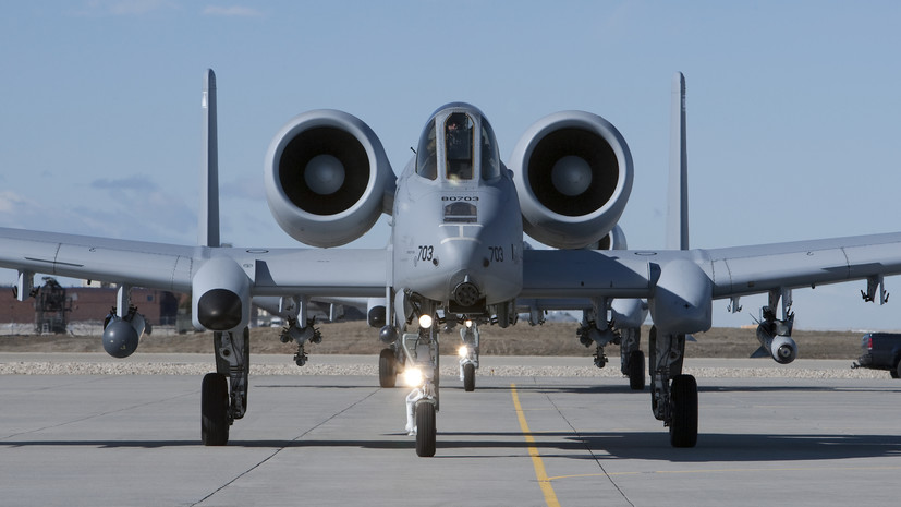 WSJ: США перебросят на Ближний Восток устаревшие штурмовики A-10 для усиления присутствия
