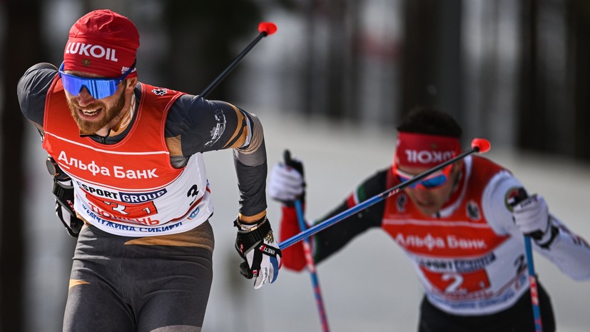 Сборная Тюменской области выиграла мужскую эстафету на чемпионате России по лыжным гонкам