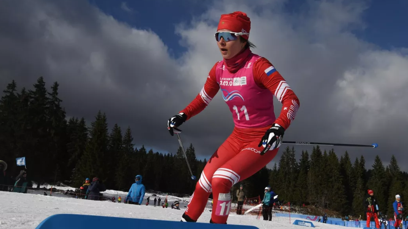 Дарья Непряева сошла с масс-старта на чемпионате России по лыжным гонкам