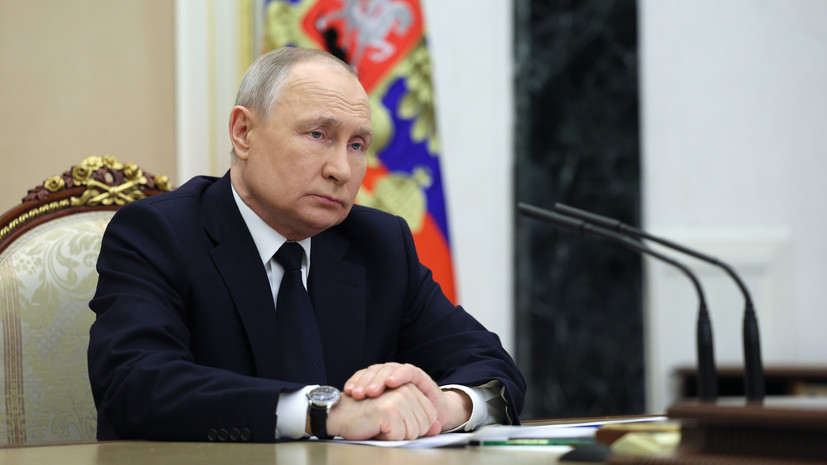 «России есть чем ответить»: Путин высказался о последствиях поставок Украине снарядов с обеднённым ураном