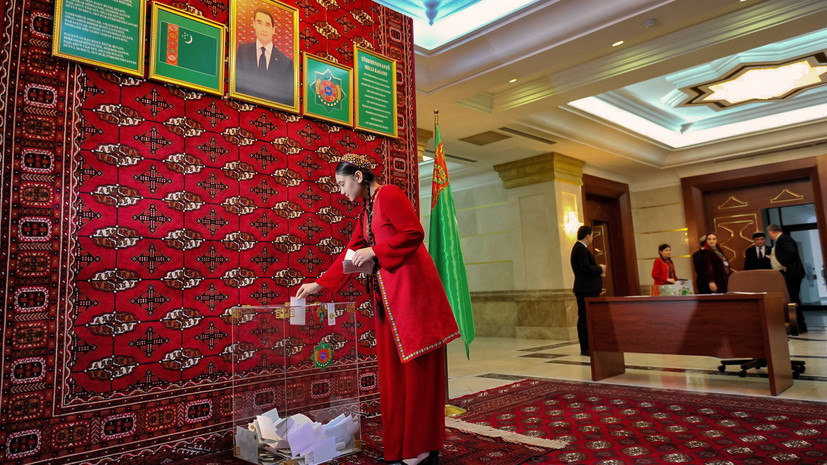 Явка на парламентские выборы в Туркмении превысила 74%
