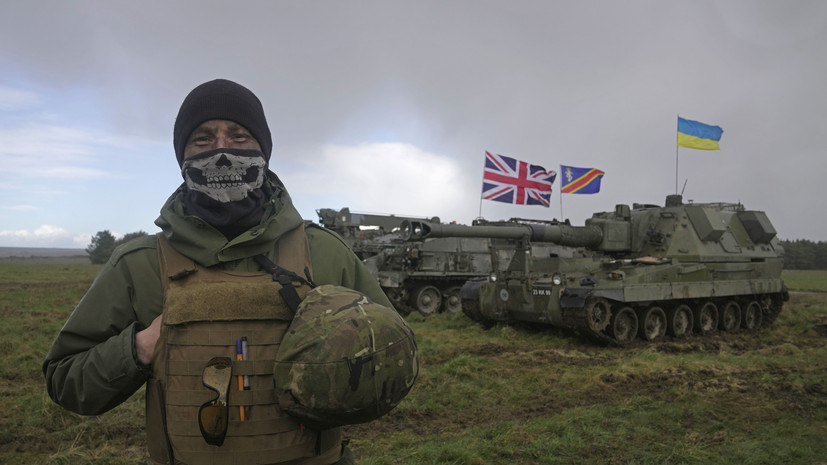 Ещё одна группа боевиков ВСУ завершила обучение в Великобритании работе с гаубицами AS90