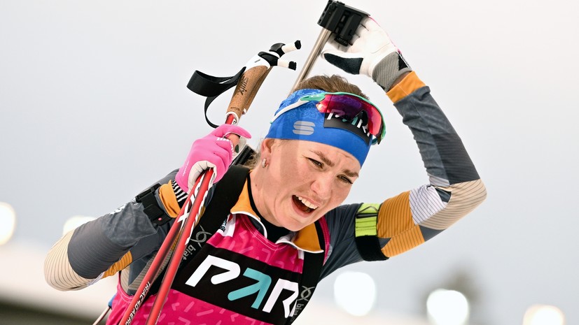 Сливко: рада, что смогла удержаться за двумя лыжницами