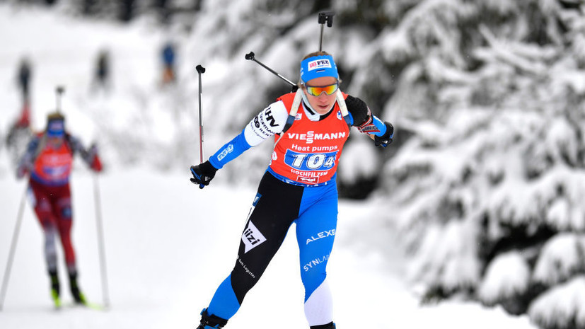 Delfi Sport: МОК прервал речь эстонской биатлонистки, выступавшей против участия России на Олимпиаде