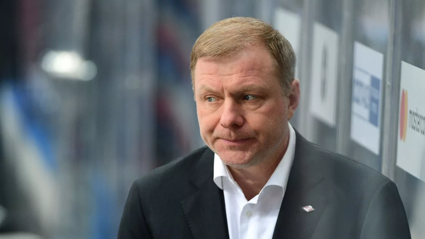 «Матч ТВ»: Жамнов покинет пост главного тренера сборной России по хоккею после 31 мая