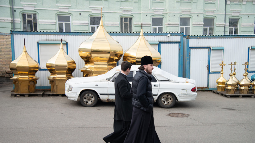 В СНБО Украины заявили, что не будут применять силу при выдворении монахов из лавры