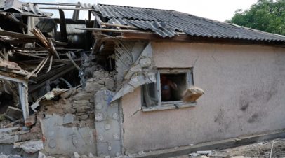 В результате удара ВСУ по рынку в Донецке пострадали два человека