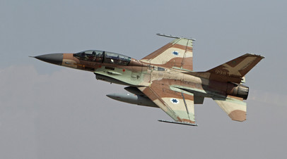 ЦПВС: четыре тактических истребителя F-16 ВВС Израиля ударили по аэропорту Алеппо
