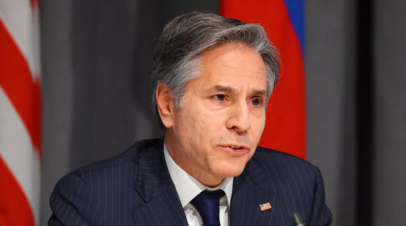 Блинкен: США выступают против попыток заморозки боевых действий на Украине