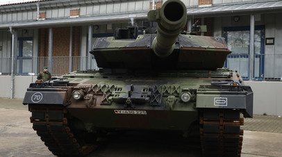 В ДНР заявили о наличии данных о появлении танков Leopard около Артёмовска