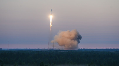 Ракета Союз вывела на орбиту спутник Космос-2567 для Минобороны России