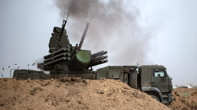 В Калининском районе Донецка сработала система ПВО