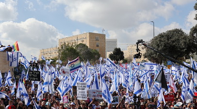 Израильские протесты против судебной реформы