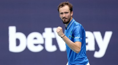 Российский теннисист Даниил Медведев