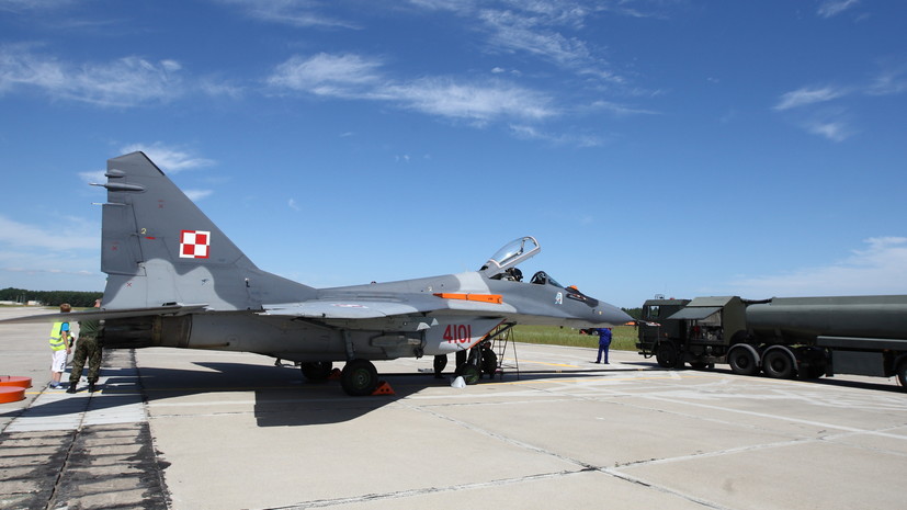 Польша передала Украине несколько МиГ-29