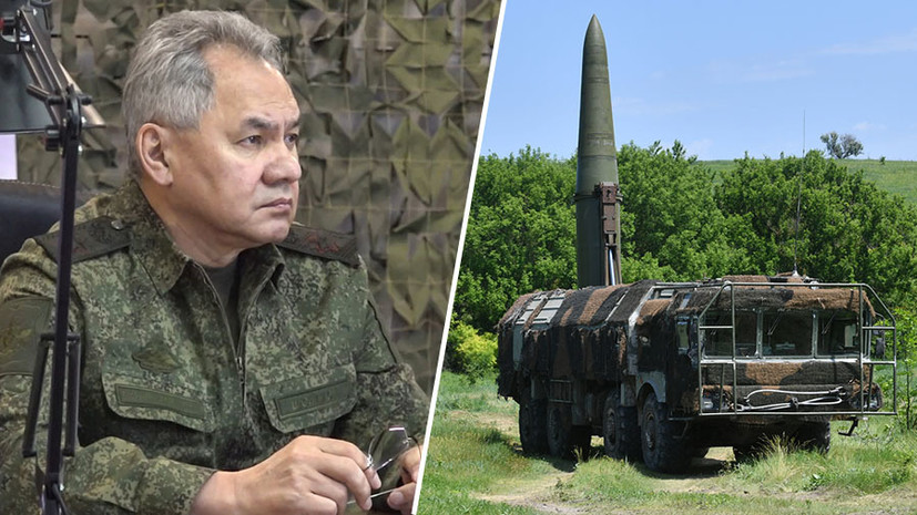 «Может использовать ракеты в ядерном исполнении»: Шойгу сообщил о передаче Белоруссии ОТРК «Искандер-М»