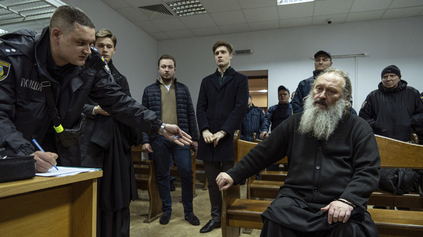 В МИД России потребовали освободить наместника Киево-Печерской лавры митрополита Павла