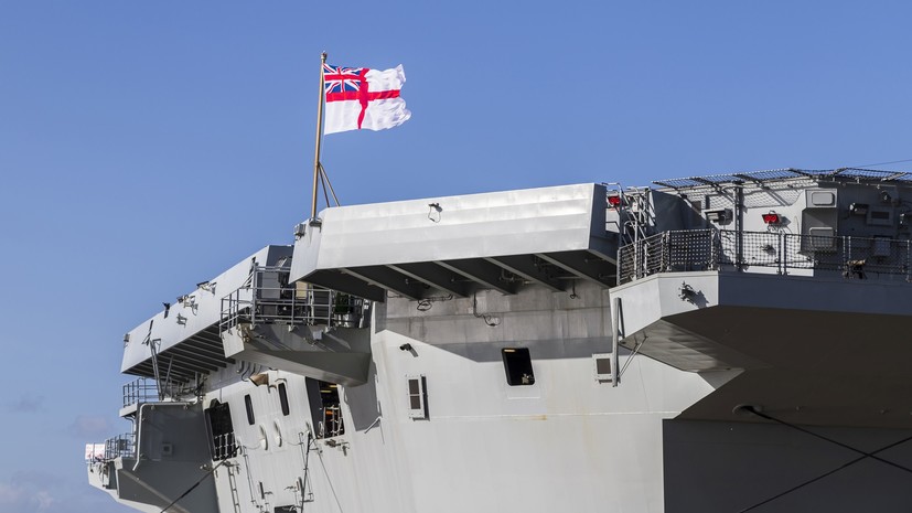 Times: авианосец ВМС Великобритании прибудет в Средиземное море для сдерживания России