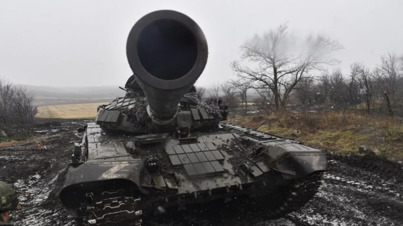 Российский Т-72 уничтожил позицию ВСУ, откуда по нему нанесли удар из РПГ