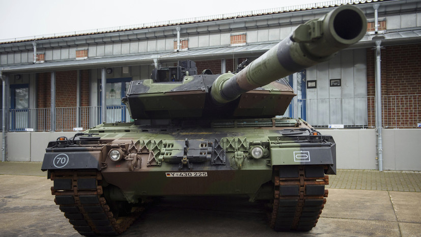 В ВС России созданы группы борьбы с поставленными Украине западными танками