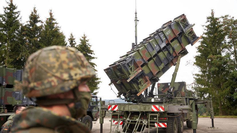 В Киеве сообщили о скором прибытии западных систем ПВО NASAMS, Iris-T и Patriot на Украину