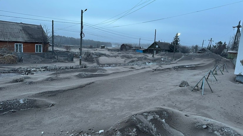 Врач Пальман предложил дождаться результатов экспертиз воздуха после извержения на Камчатке