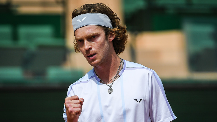 Рублёв вышел в третий круг «Мастерса» в Монте-Карло