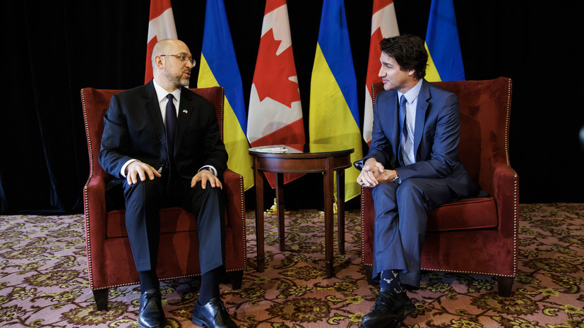 Премьер Канады Трюдо анонсировал новый пакет помощи Киеву, включающий автоматы и патроны