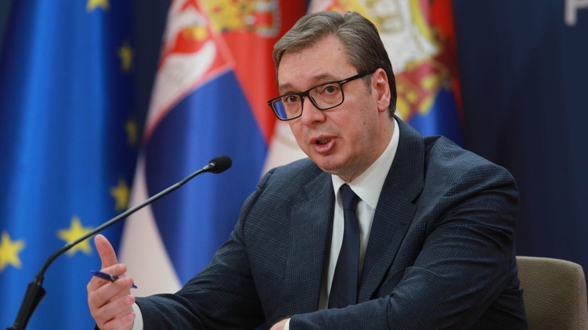 Вучич заявил, что власти Косова пытаются спровоцировать конфликт Сербии и НАТО