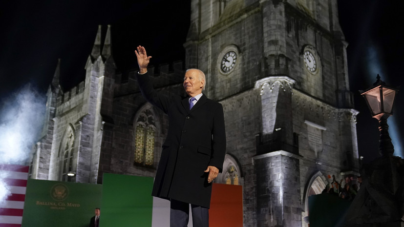 Politico: визит Байдена в Ирландию заставил американцев сомневаться в его верности США