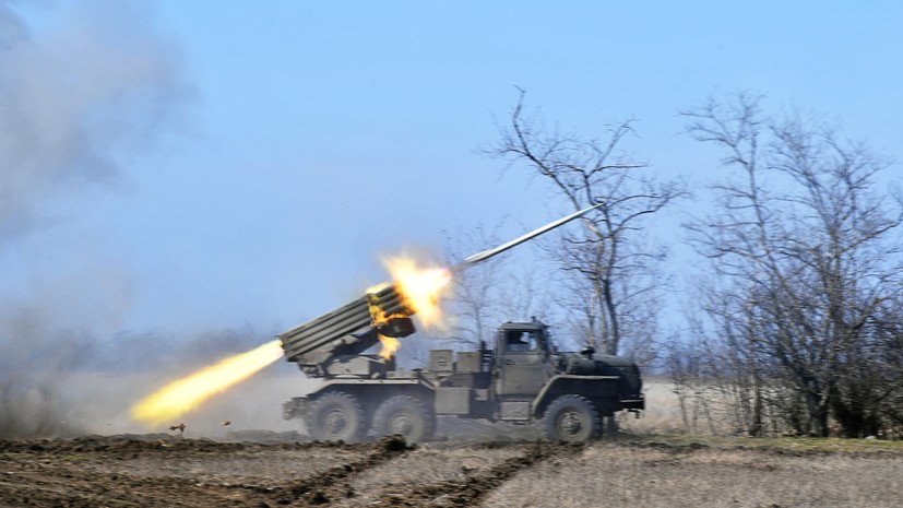 Российские РСЗО «Торнадо» уничтожают артиллерию ВСУ на Запорожском направлении