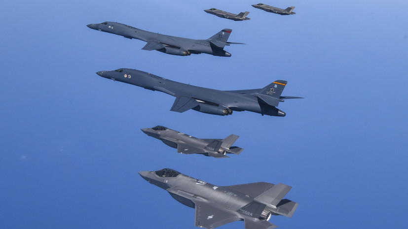 «Порочный круг»: США и Южная Корея проводят масштабные учения ВВС