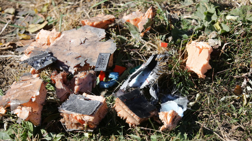 Один из сбитых украинских БПЛА в Донецке был собран из иностранных комплектующих