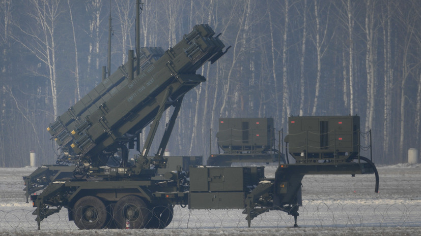 В кабмине ФРГ сообщили о прибытии системы ПВО Patriot с ракетами на Украину