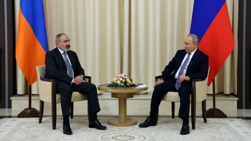 Путин и Пашинян обсудили ситуацию в Лачинском коридоре и Нагорном Карабахе