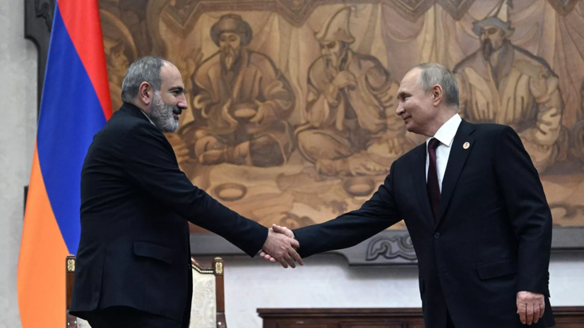 В Кремле заявили, что Путин и Пашинян обсудили вопросы обеспечения безопасности Карабаха