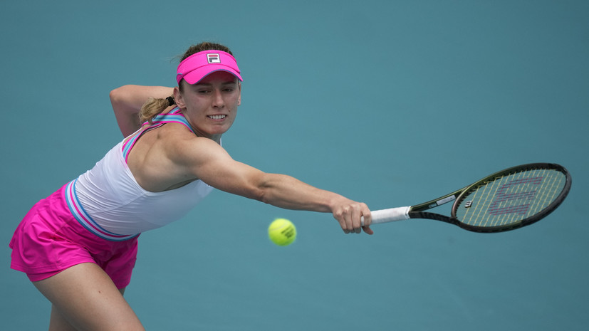 Александрова победила Корне и вышла в третий круг «Мастерса» в Мадриде