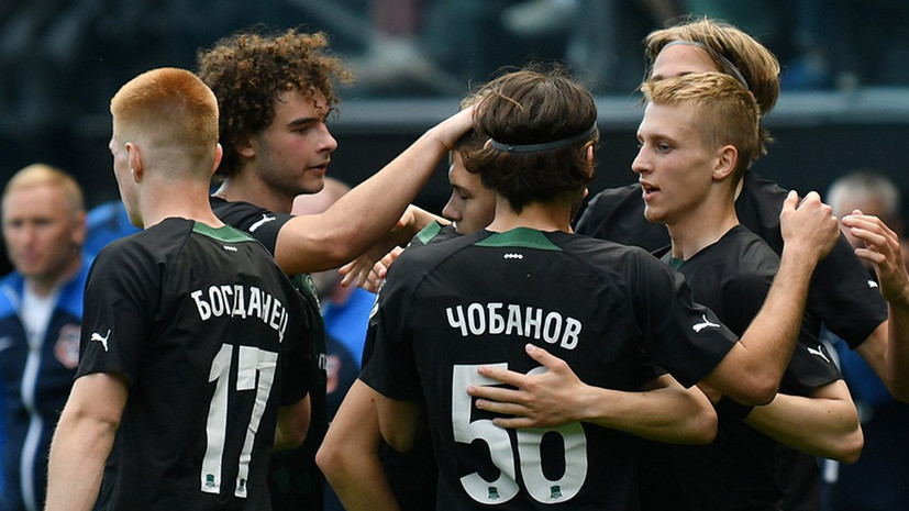 «Краснодар» стал победителем Молодёжной футбольной лиги сезона 2022/23