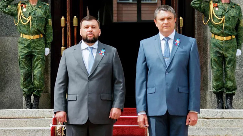 Пушилин и Пасечник поблагодарили Путина за поддержку ветеранов боевых действий Донбасса