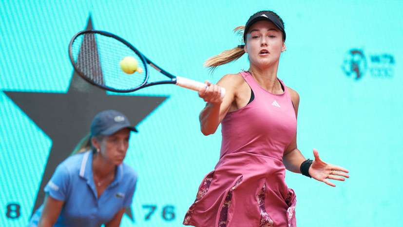 Калинская не смогла пробиться в 1/8 финала турнира WTA в Мадриде