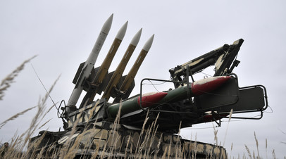 Зенитный ракетный комплекс «Бук» на Запорожском направлении