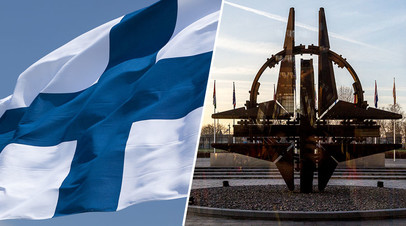Флаг Финляндии и символика НАТО